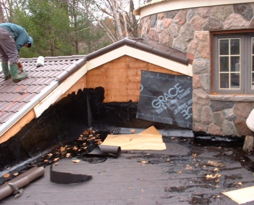 clay tile roof