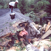 storm damage roof repair