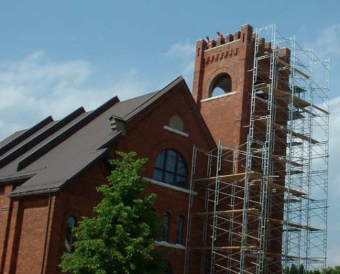 historical Church roof